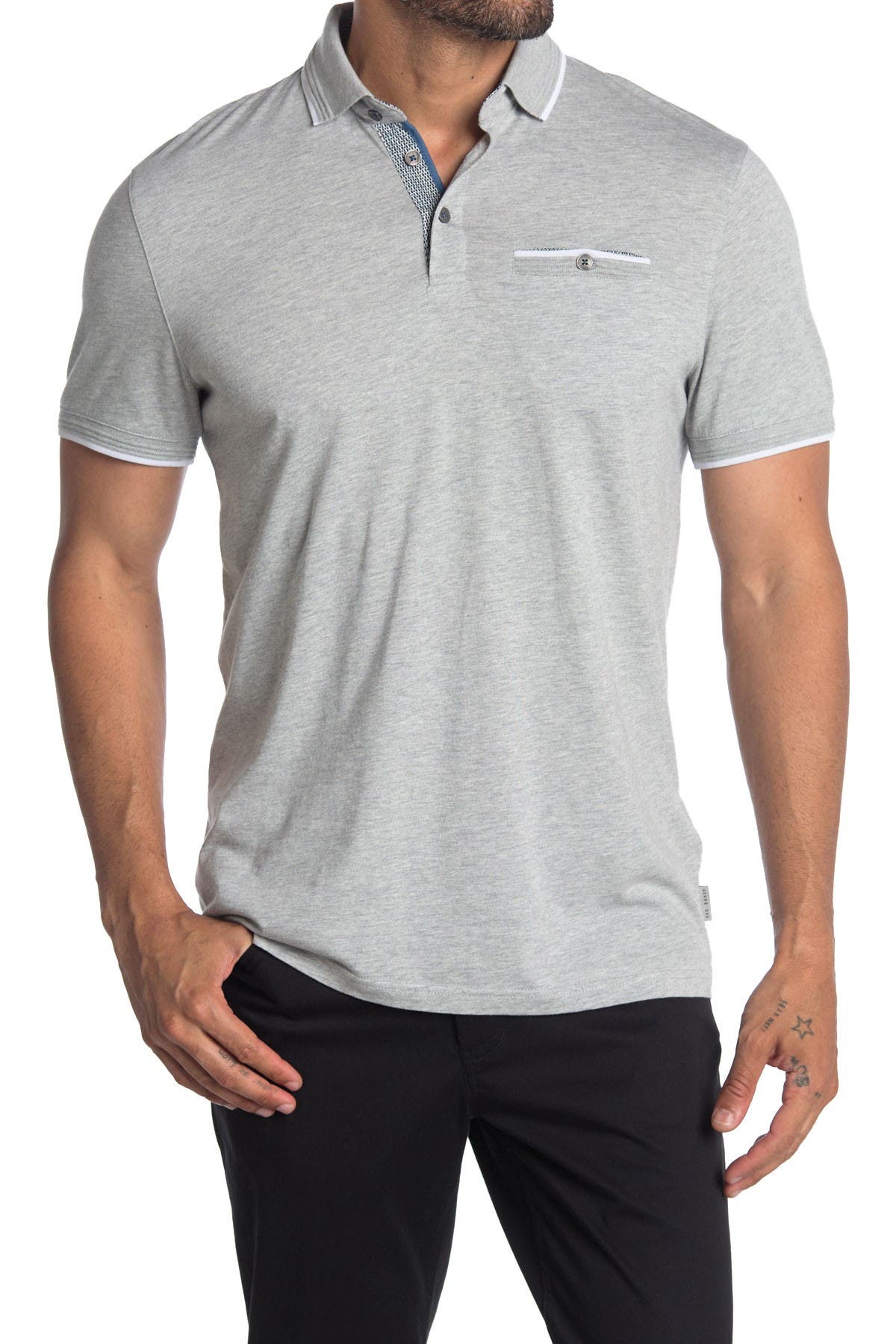 Ted Baker London | Derry Flat Knit Polo Shirt | Nordstrom Rack