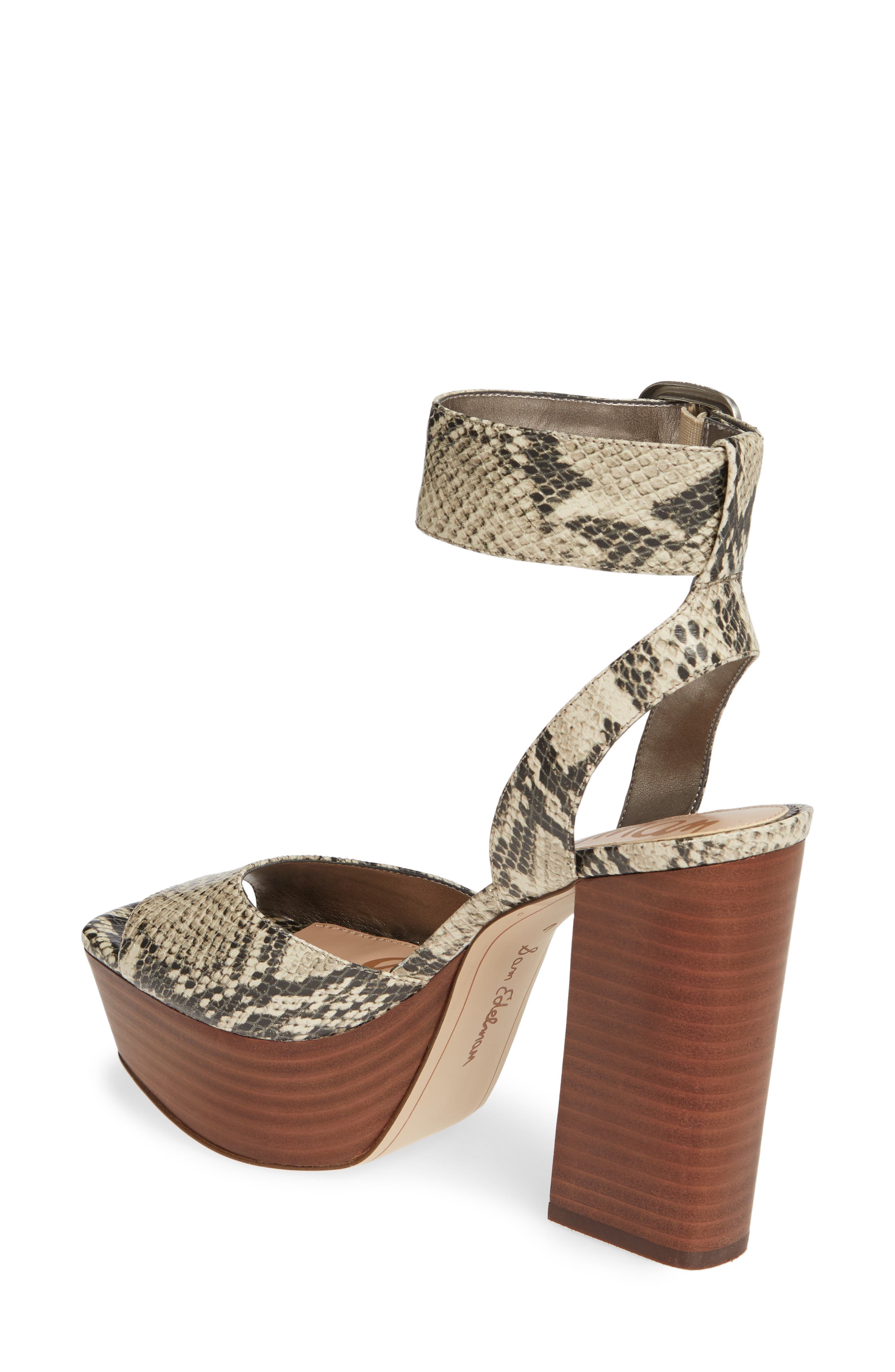 sam edelman rain platform sandal