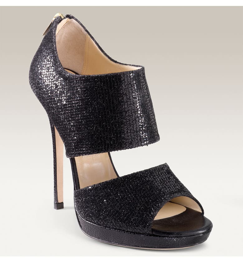 Jimmy Choo 'Private' Cuff Patent Leather Sandal | Nordstrom