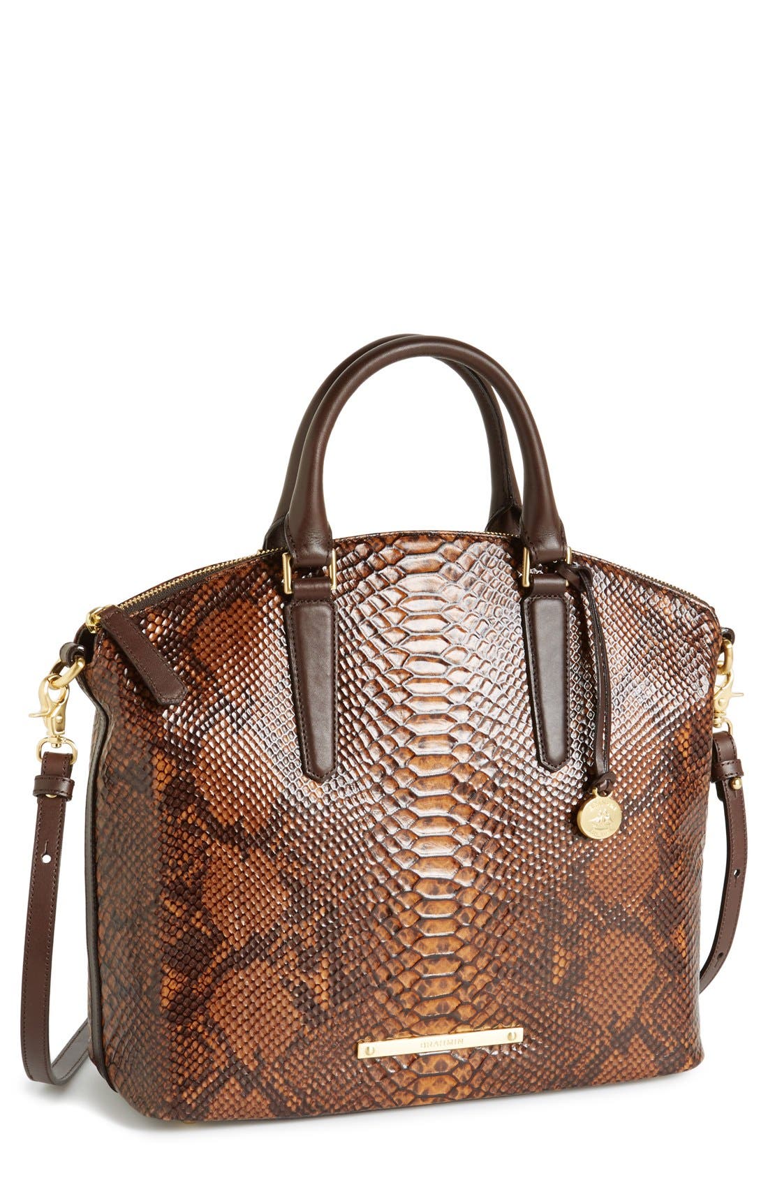 Brahmin 'Large Duxbury' Leather Satchel Nordstrom