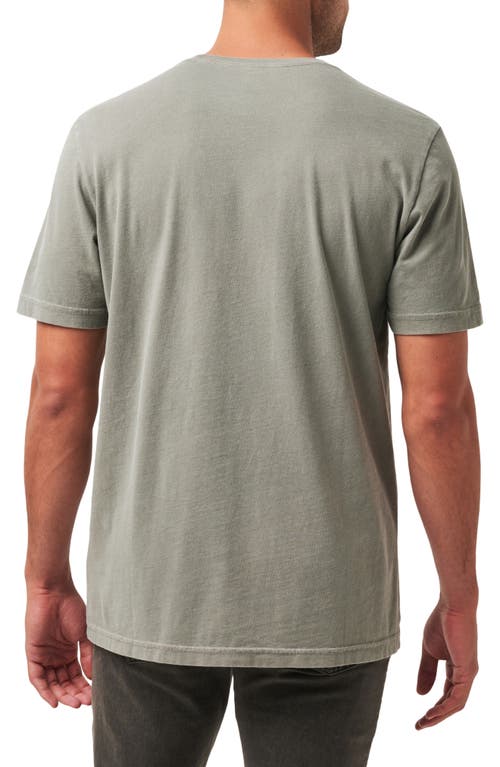 Travismathew Local Favorite Patch Pocket Graphic T-shirt In Dark Olive