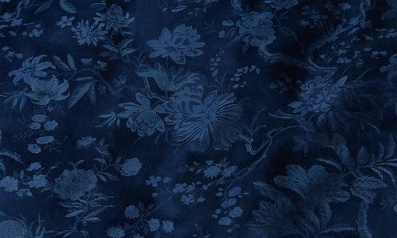 Polo Ralph Lauren Bethany Floral Jacquard Duvet Cover In Polo Navy