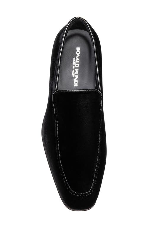 Shop Donald Pliner Jaegar Smoking Loafer In Black