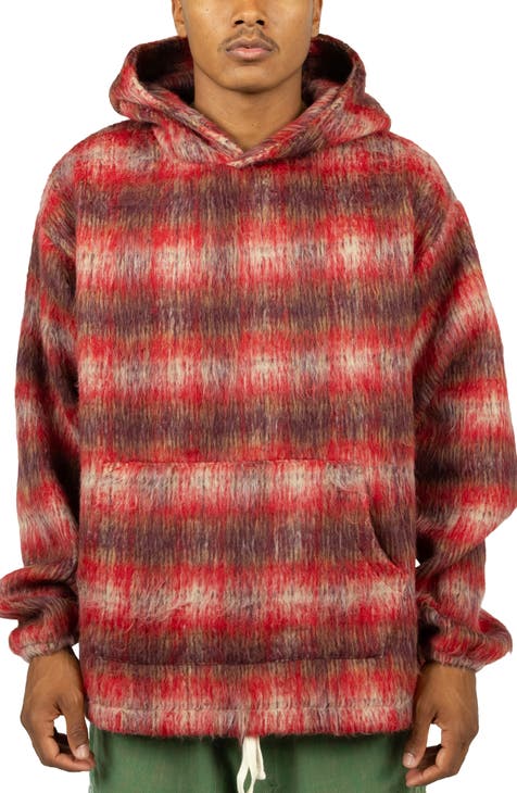Jean Paul GAULTIER FEMME Printed Mesh Poncho (Jumper) Red,Multi-Color 40