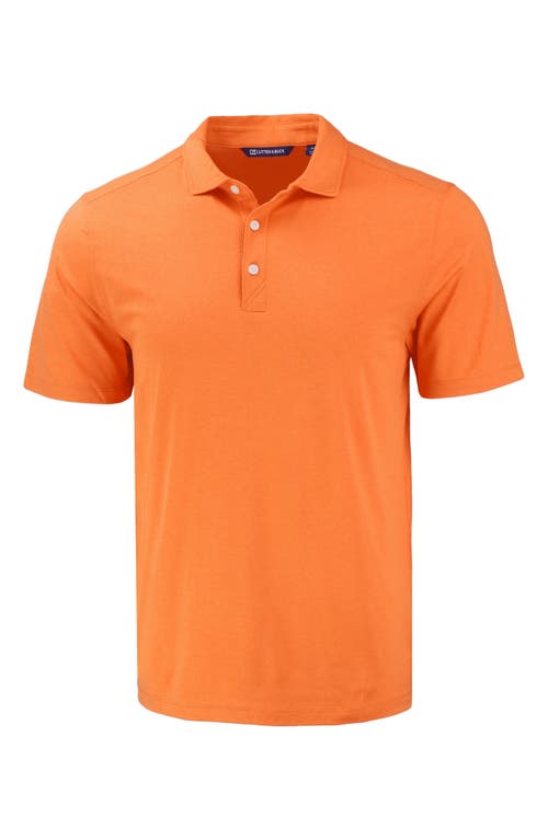 Shop Cutter & Buck Comfort Performance Jersey Polo In College Orange