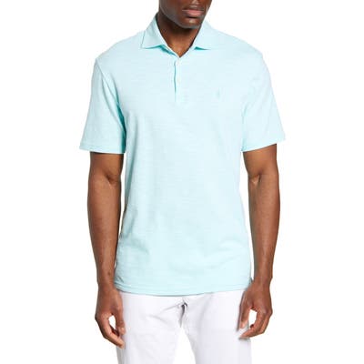 Johnnie-O Coffman Classic Fit Short Sleeve Pique Polo, Green