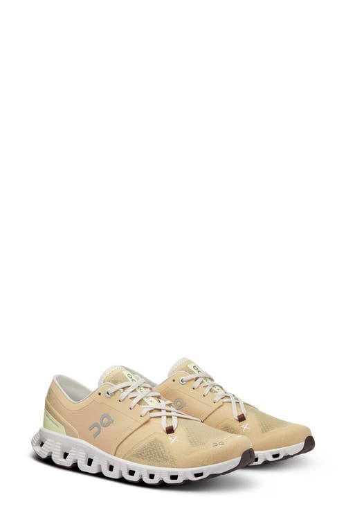 On Cloud X 3 Training Shoe Savannah/Frost at Nordstrom,