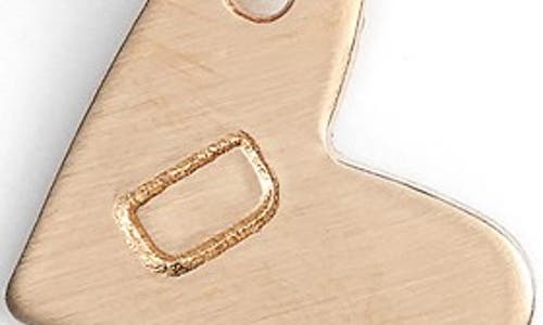Nashelle 14k-gold Fill Initial Mini Heart Pendant Necklace In Gold/d