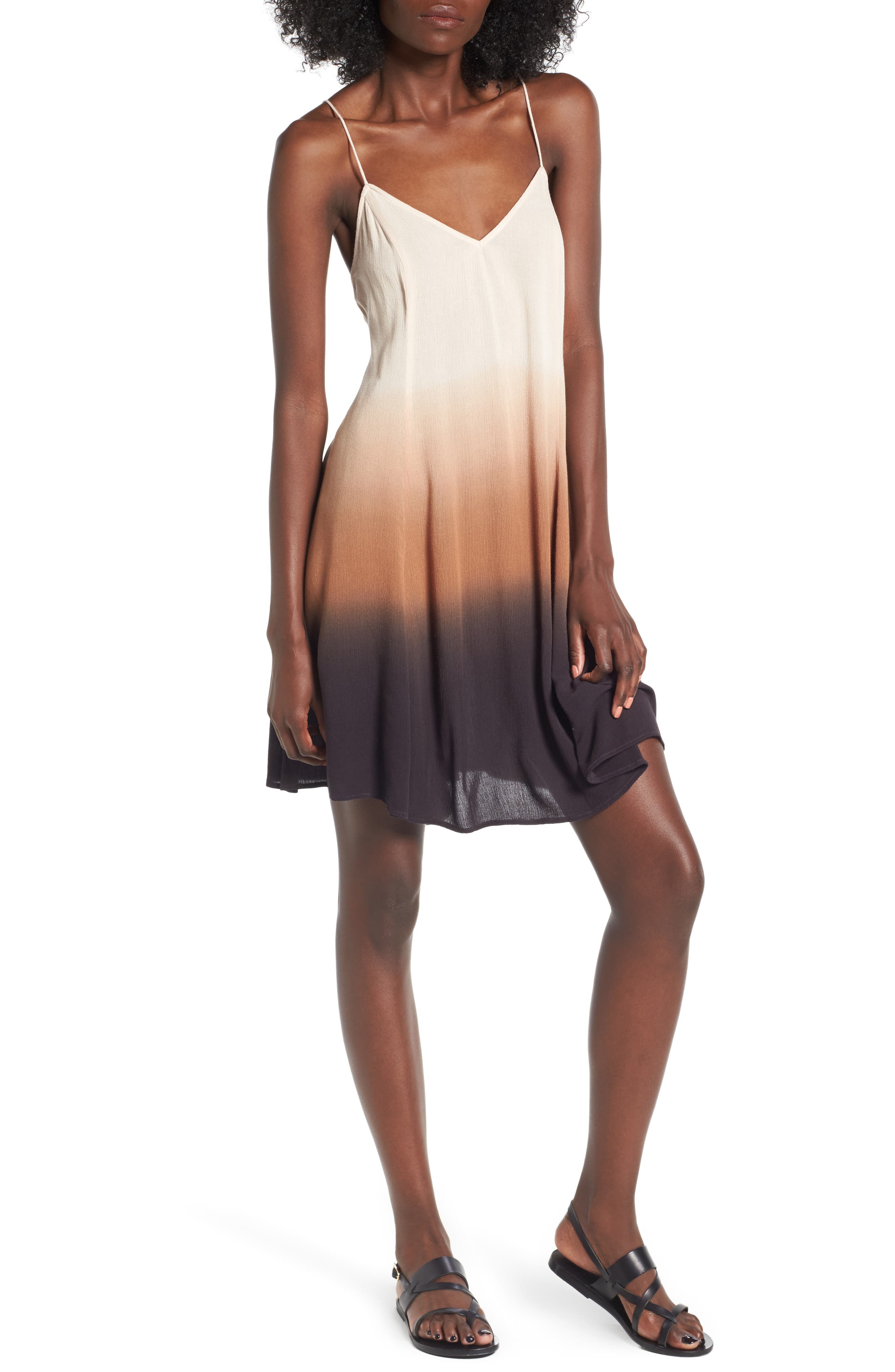 Dip Dye Gauze Dress Nordstrom
