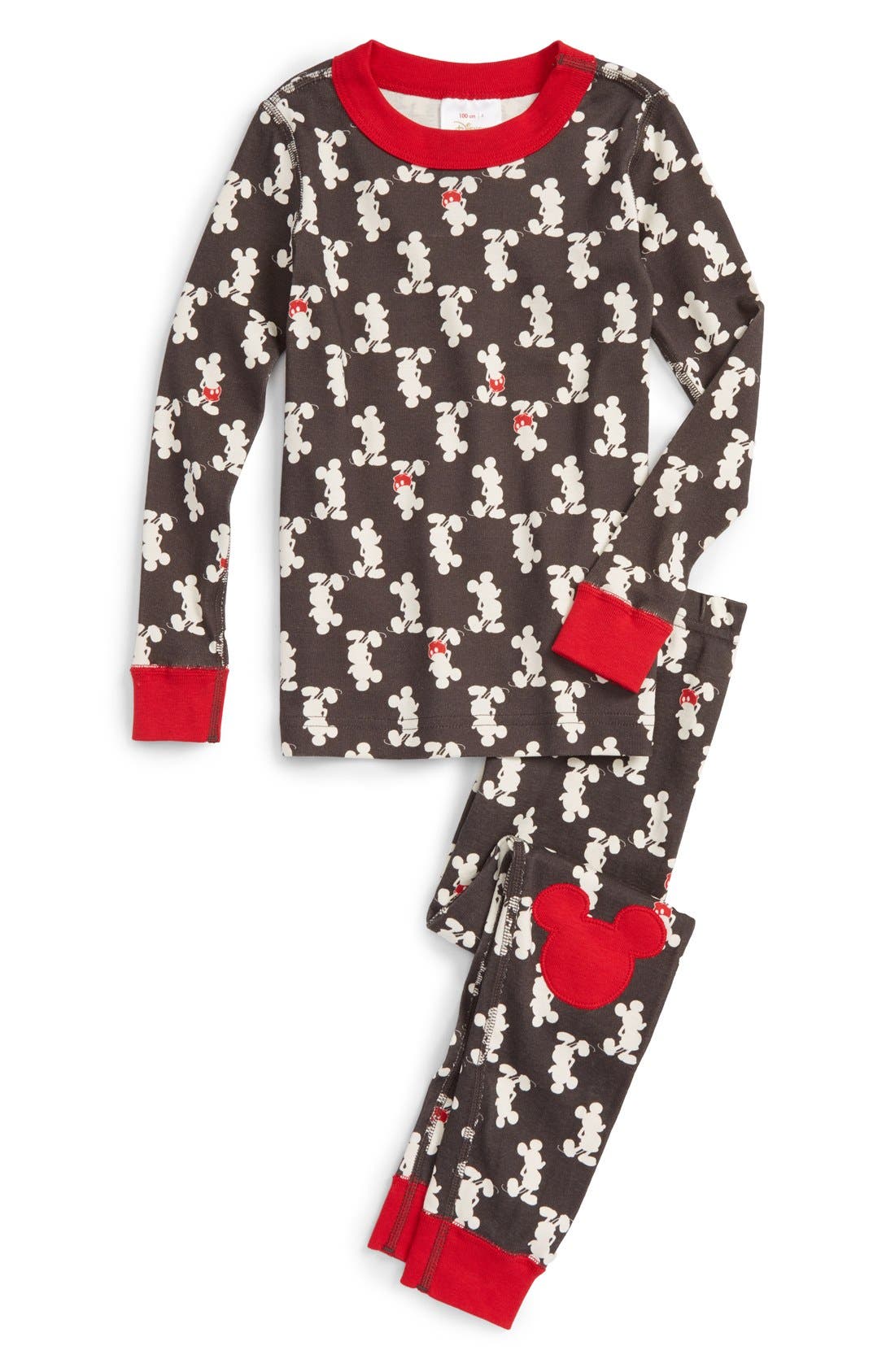 Hanna Andersson Disney® Classic Holiday Organic Cotton Fitted TwoPiece