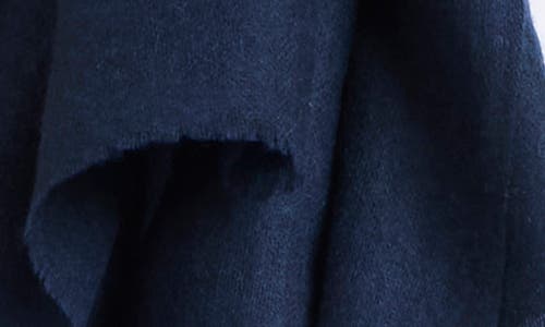 Amicale Cashmere Convertible Scarf In Dark Navy