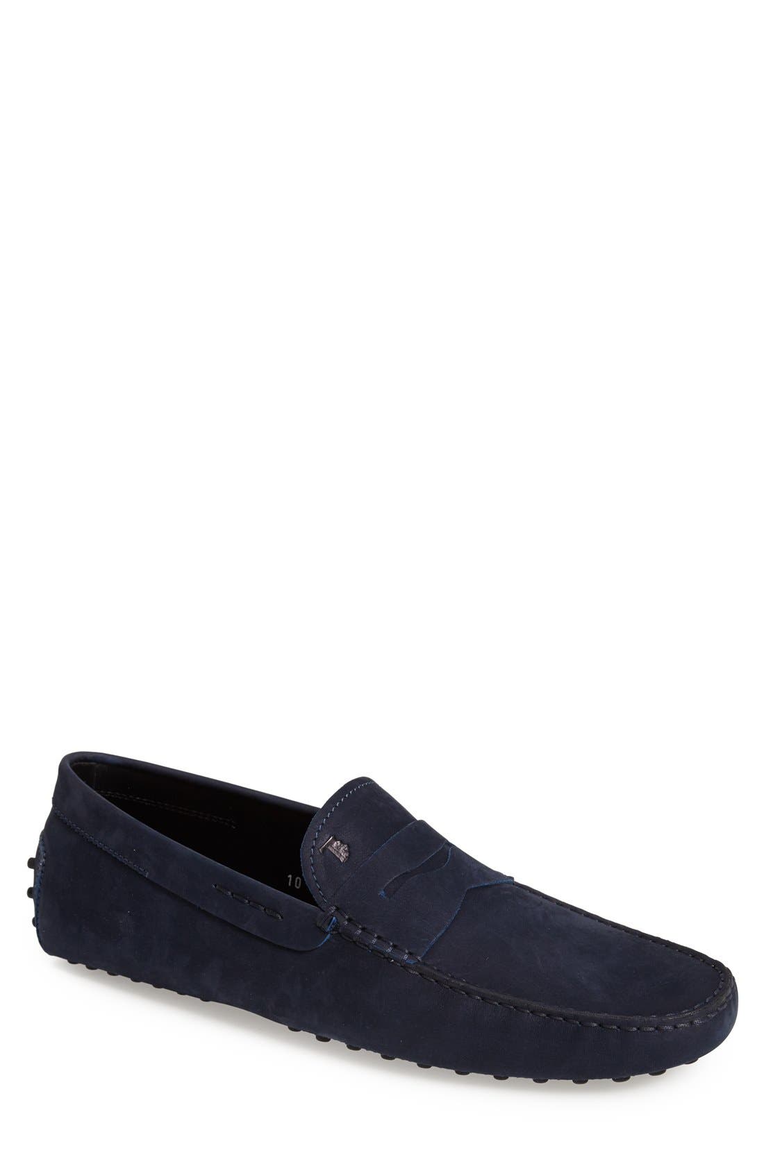 Tod's 'Gommini' Suede Driving Shoe (Men) Nordstrom