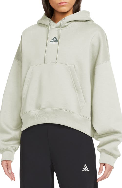 Nike Acg Therma-fit Tuff Fleece Hoodie In Green