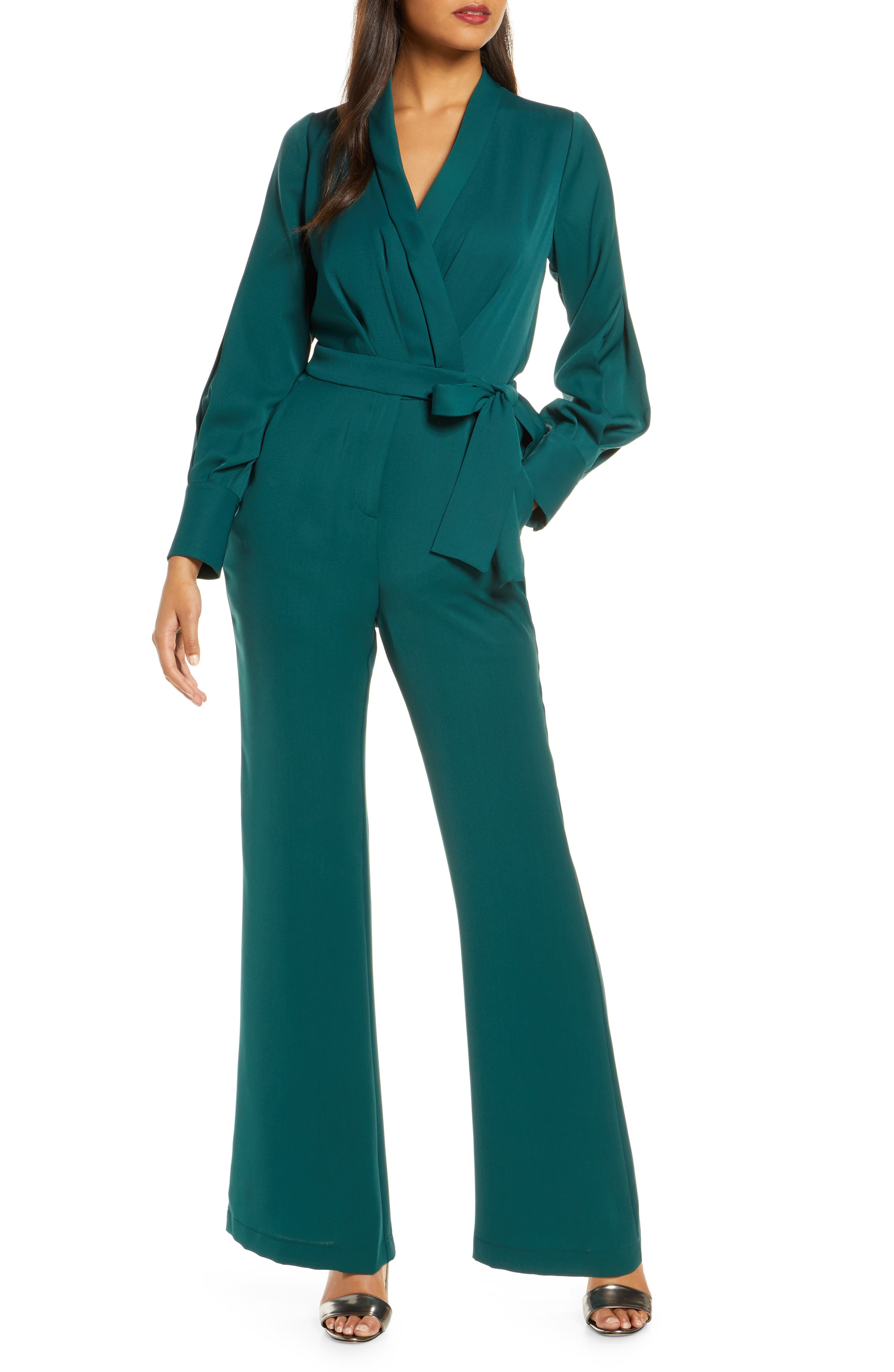 green jumpsuit nordstrom
