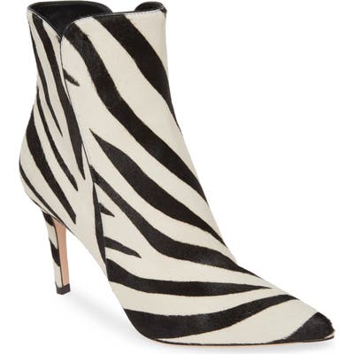 Gianvito Rossi Genuine Calf Hair Bootie, Black (Nordstrom Exclusive)