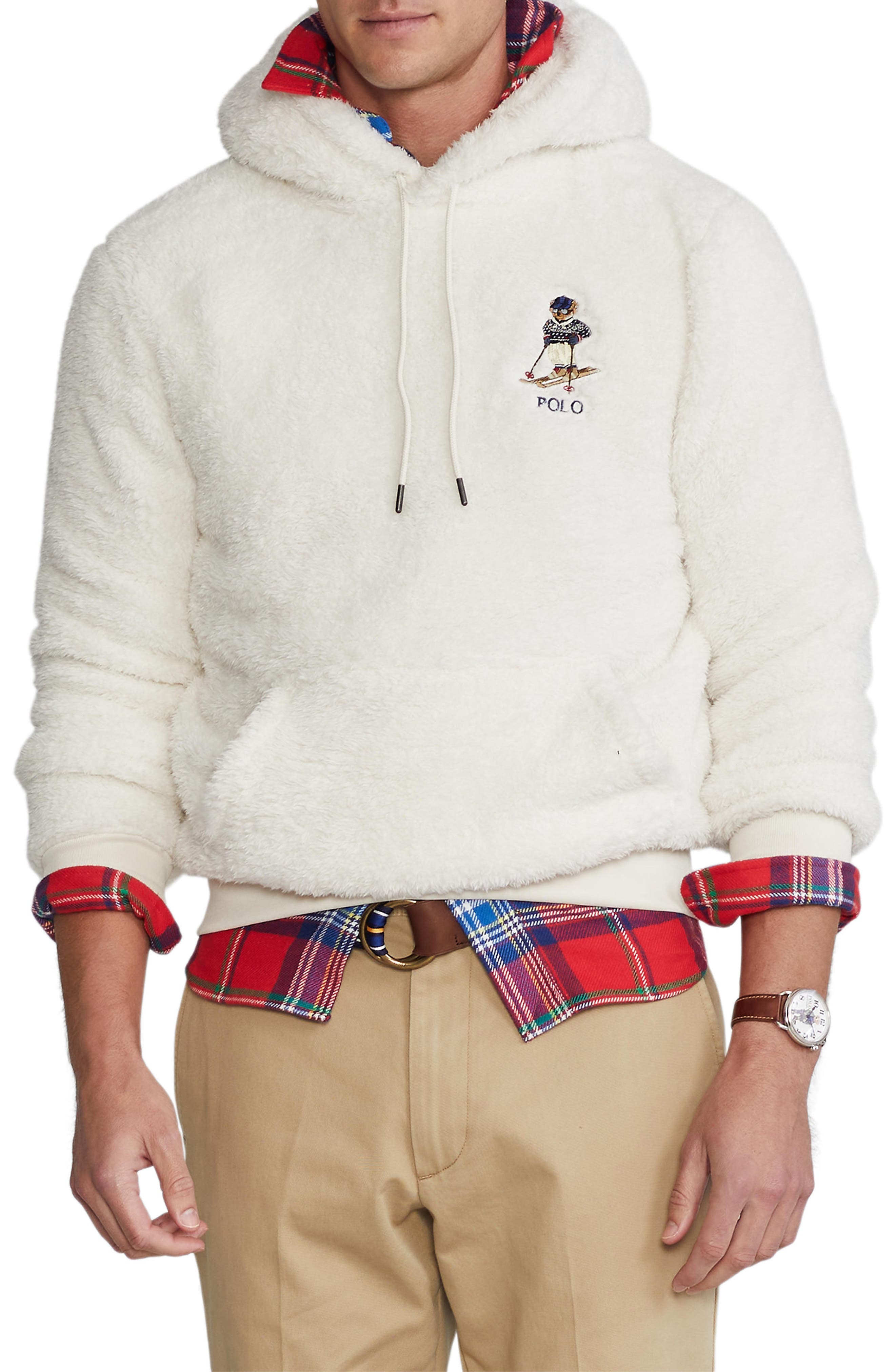 polo fleece pullover