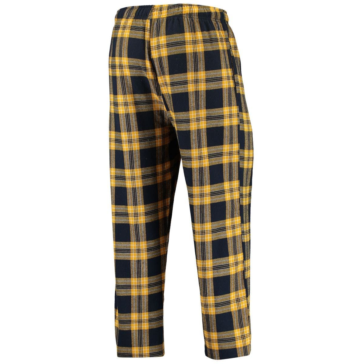 mens yellow tartan trousers