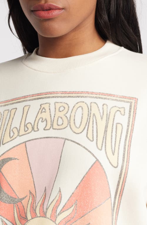 Shop Billabong So Extra Graphic Sweatshirt In Whitecap