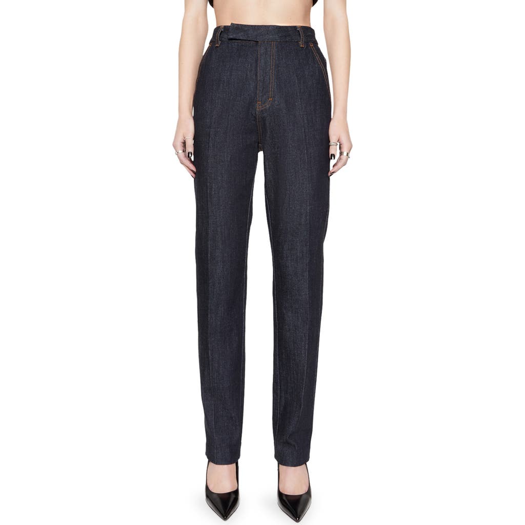 Rebecca Minkoff Penny High Waist In Deep Blue Rinse