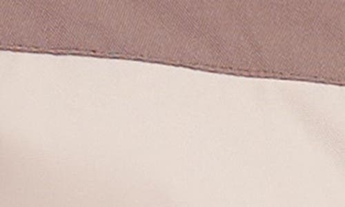 Noize Sylas Colorblock Jacket In Oat/leafless