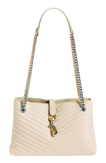 Rebecca Minkoff Edie Medium Tote Bag In Stone