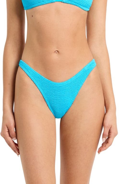 Shop Bondeye Bond-eye Sinner Bikini Bottoms In Cyan Recycled