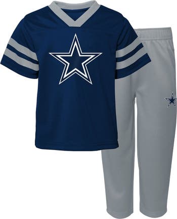 Outerstuff Toddler Navy Dallas Cowboys Red Zone Jersey & Pants Set