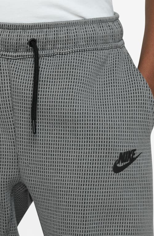 Shop Nike Kids' Tech Fleece Sweatpants In Smoke Grey/black/black