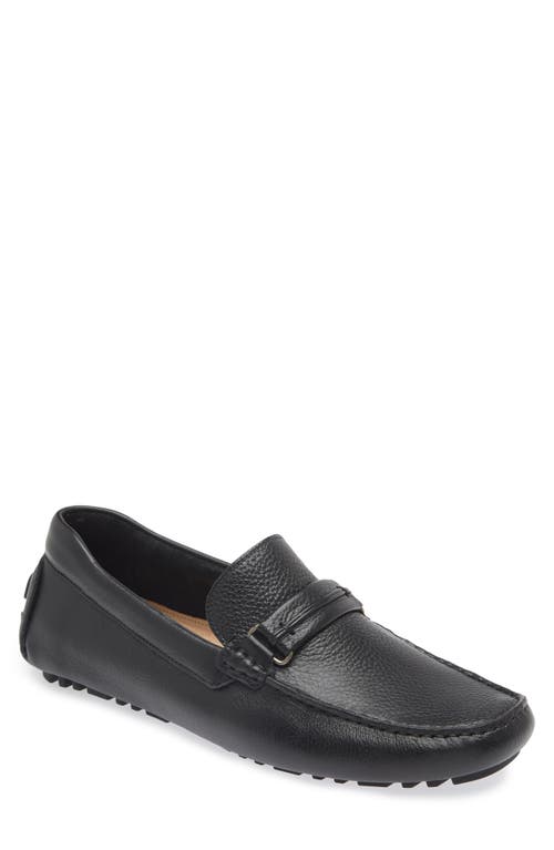 Byrne Bit Driving Loafer in Black