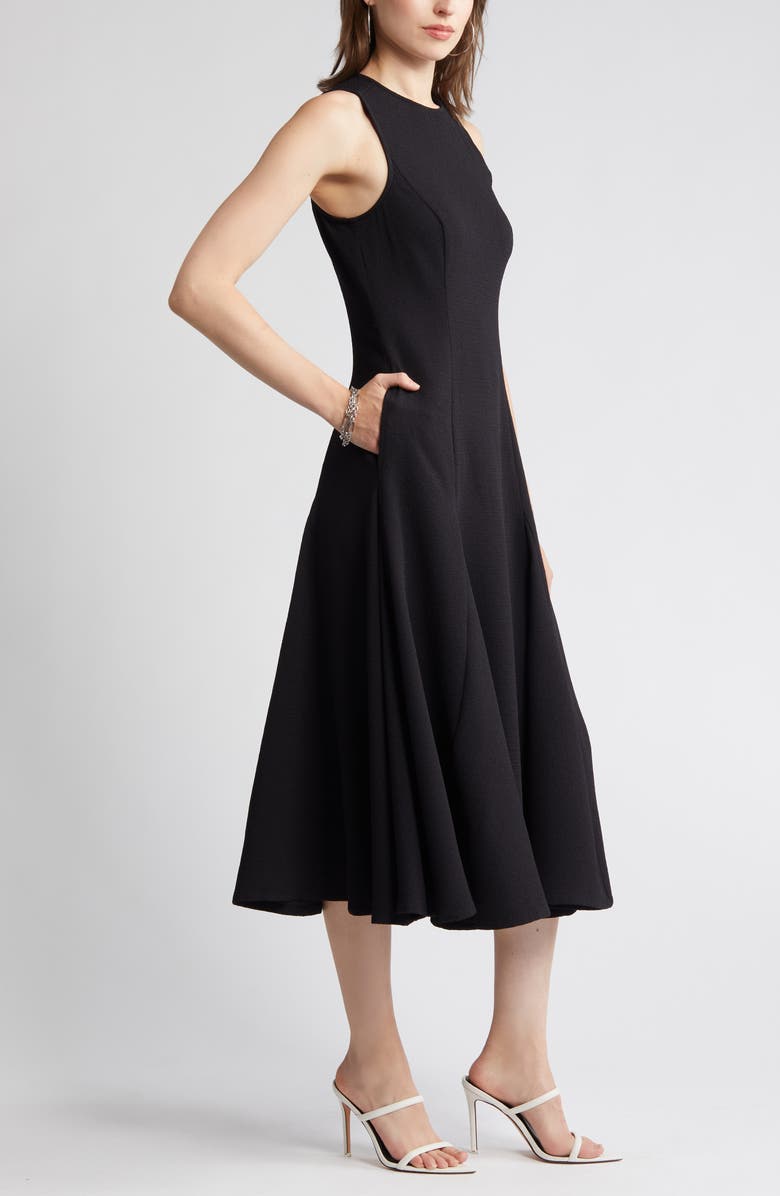 Chelsea28 Textured Fit & Flare Dress | Nordstrom