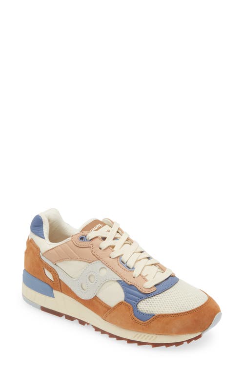 Shop Saucony Shadow 5000 Sneaker In Light Beige/rust