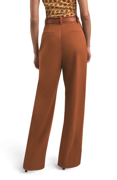 Shop Favorite Daughter The Favorite Pant Pleat Pants In Equestrian Saddle