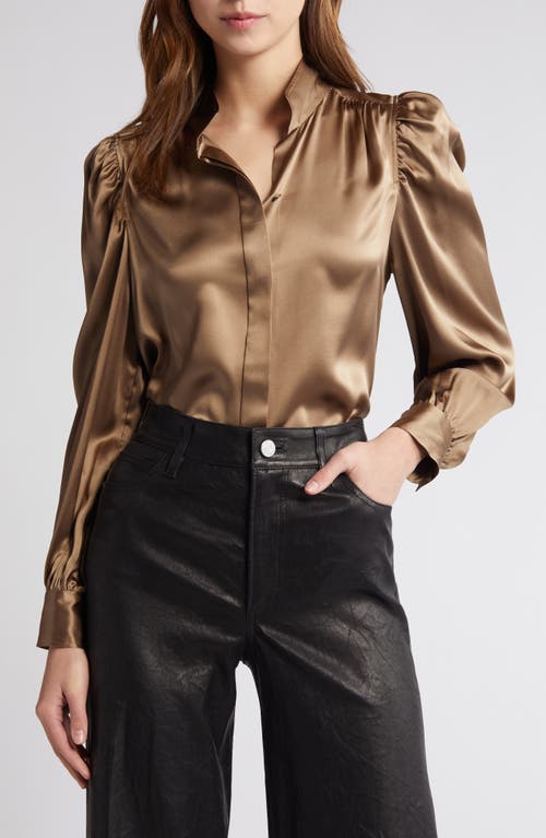 FRAME Gillian Silk Top at Nordstrom,