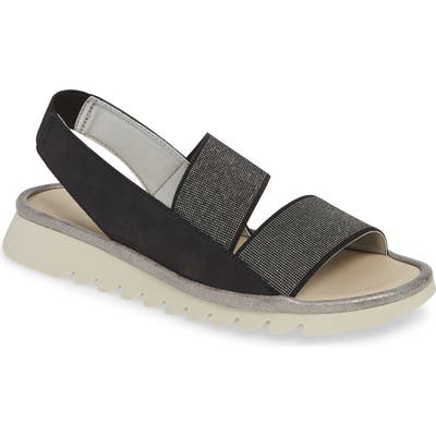 The Flexx New Wave Slingback Sandal, Black