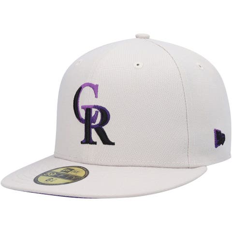 Men's New Era Purple Colorado Rockies Alternate 2 Team Classic 39THIRTY Flex Hat