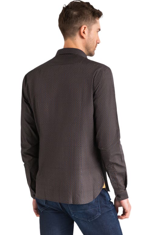 Vustra Ridgeline Button-down Shirt In Black