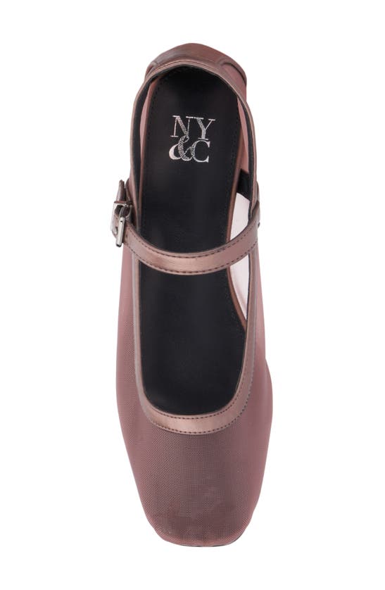 Shop New York And Company Page 2 Mary Jane Ballet Flat In Gun Metal