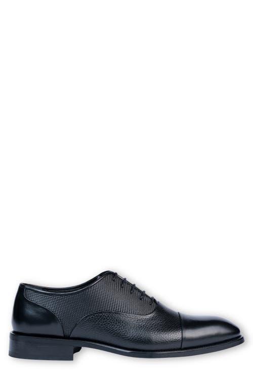 Vellapais Neda Cap Toe Oxford In Black