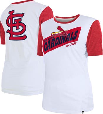 Women's St. Louis Cardinals Fanatics Branded Red Team Arrival T-Shirt