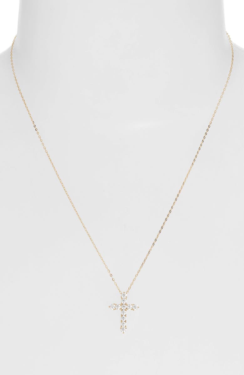 Nadri cross necklace Clearance