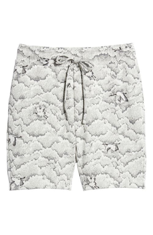 Shop Twenty Atmosphere Hyper Reality Knit Shorts In Cement