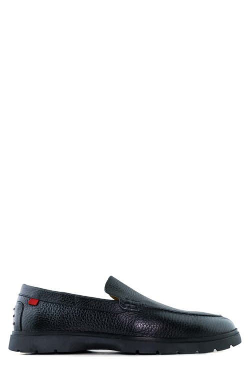 Shop Marc Joseph New York Brook Street Loafer In Black Grainy