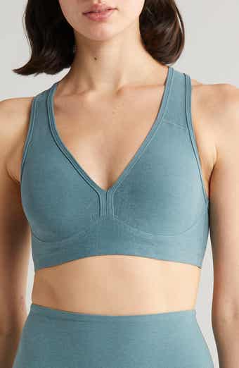 Beyond Yoga Work It Over Longline Sports Bra & High Waisted Midi