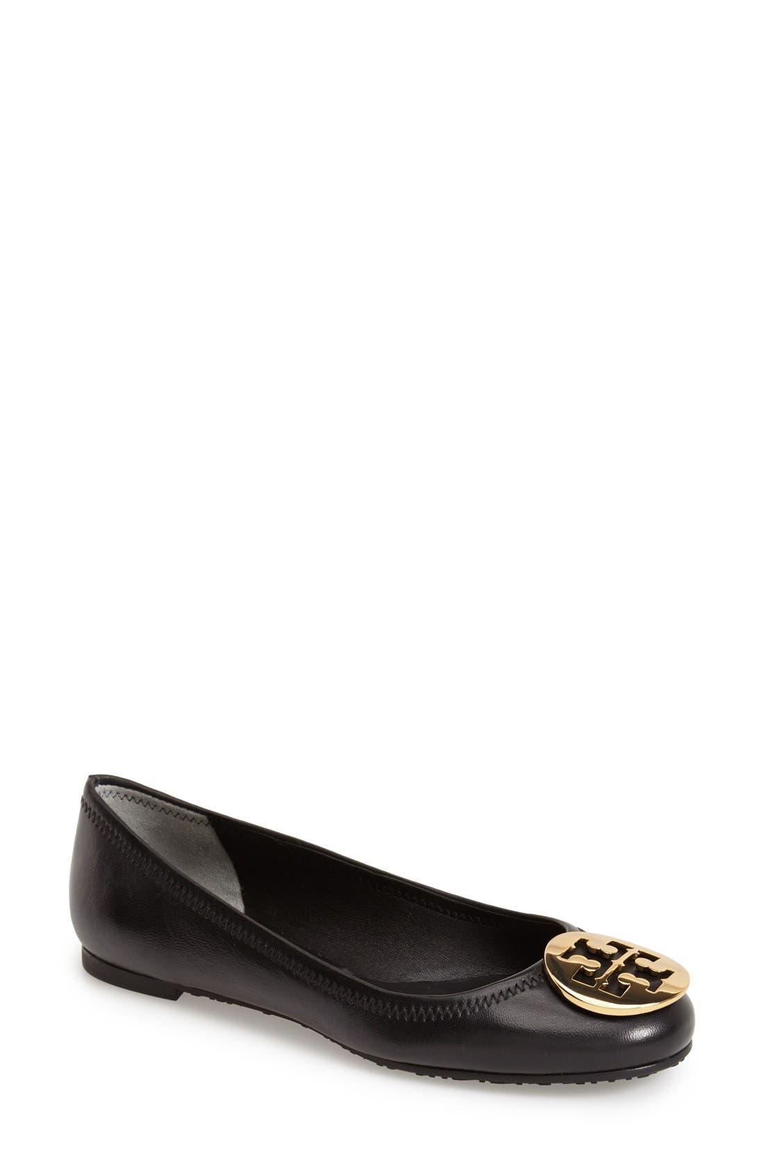 tory burch reva flats