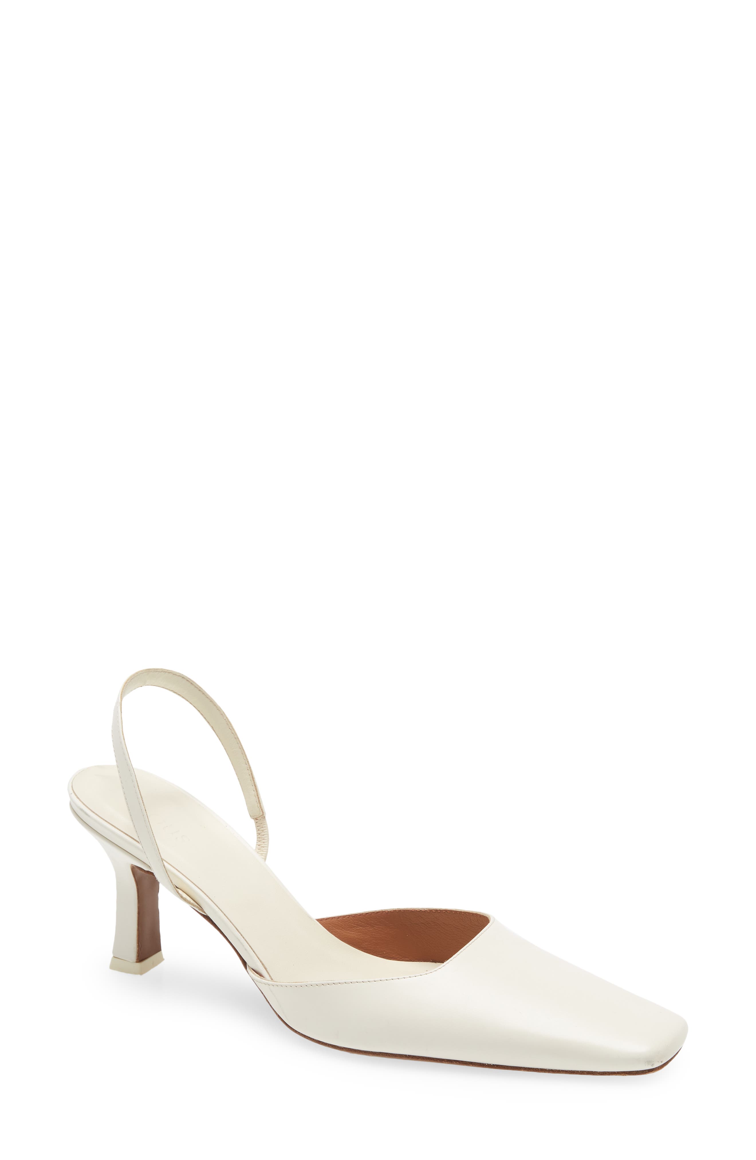 NEOUS Dracu Square Toe Slingback Pump 