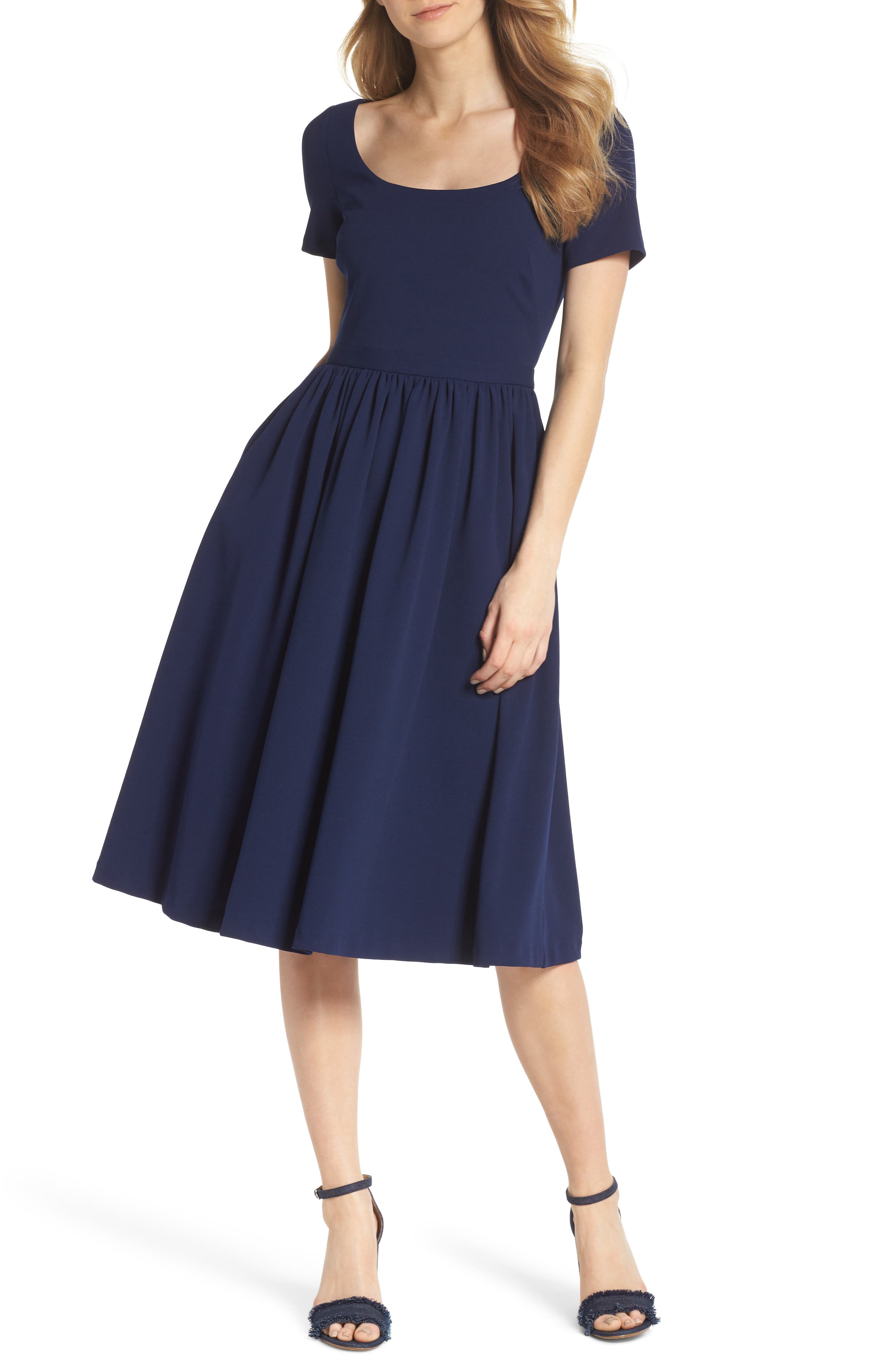 gal meets glam navy dress