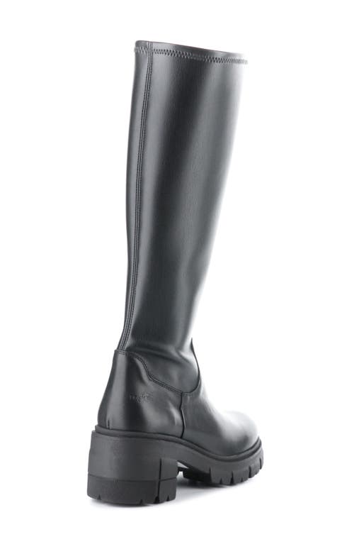 Shop Bos. & Co. Brenna Waterproof Platform Knee High Boot In Black