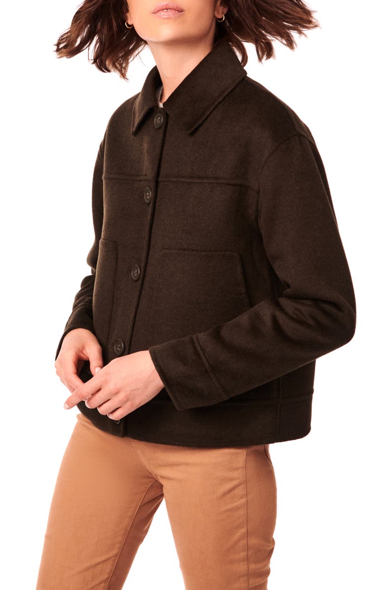 Double Face Wool Blend Jacket