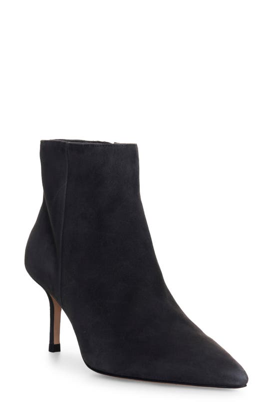 L Agence Aimee Stiletto Bootie In Charcoal