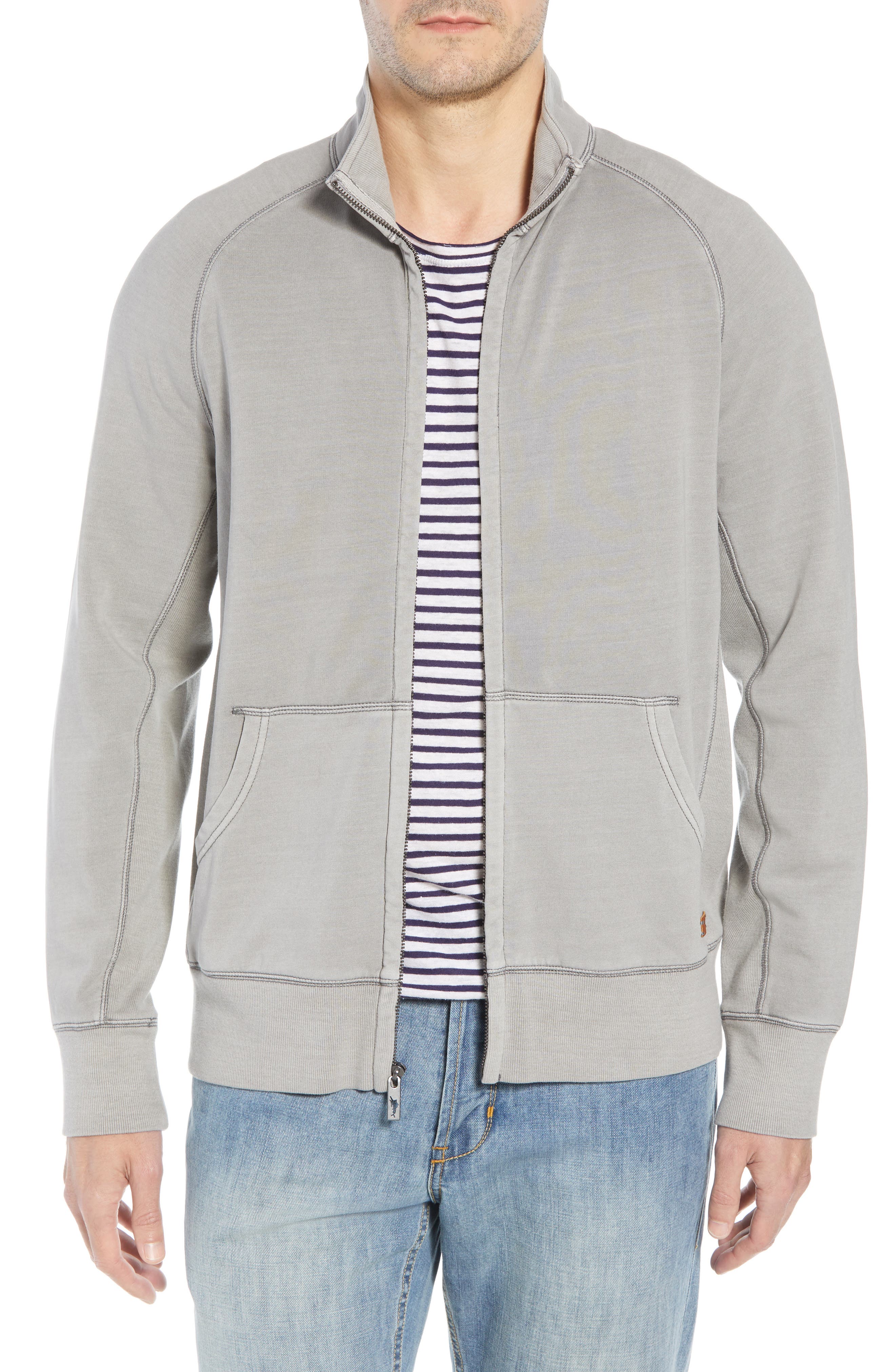 tommy bahama full zip sweatshirt